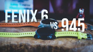 Garmin Fenix 6 vs Garmin Forerunner 945  7 Key Differences [upl. by Attennyl35]