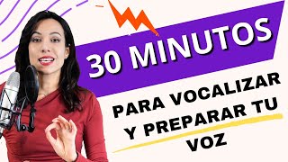 Vocalización de 30 MINUTOS COMPLETOS Entrenamiento vocal para cantar todos los días Natalia Bliss [upl. by Yrehcaz]