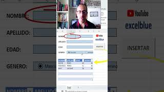 Plantilla con Macros para ingresar Datos en Excel excel mexico peru colombia excelblue [upl. by Dnivra]