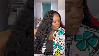 Wig install featuring Alipearl deep wave closure wig [upl. by Anafetse]