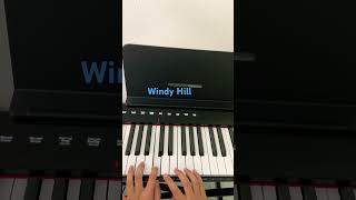 How to play Windy Hill on Piano piano pianotutorial pianocover pianomusic [upl. by Noteek]