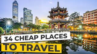 34 INSANELY CHEAP Destinations for Budget Travel [upl. by Nywg764]