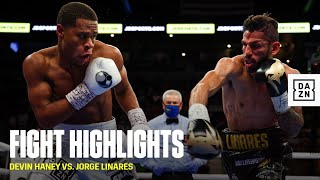 HIGHLIGHTS  Devin Haney vs Jorge Linares [upl. by Ssej]