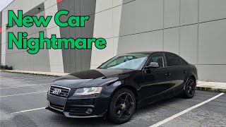 It Took 11 Grand And 3 Months For This To Run  2009 Audi A4 B8  STORY TIME [upl. by Kaz]