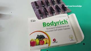 bodyrich capsule uses in hindi  bodyrich capsule for imunity booster bodyrich capsule dose [upl. by Nasya]