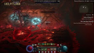 Lidless Wall Bone Spear Build amp Lilith Kill  Diablo 4 Season 1 [upl. by Askari]