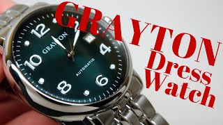 4K Grayton Green Dress Mens Watch Review Model S844018DR [upl. by Faythe]