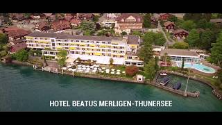 Direkt am Thunersee  BEATUS Wellness amp SpaHotel [upl. by Attesor]