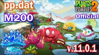 Pvz 2 1101  ppdat M200 Official New Plants Dragon Bruit amp Ice Shroom Max Level Power Up [upl. by Eugenia]