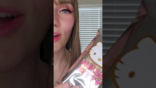 Yummy yummy asmr asmrvideos satisfyingasmr relaxing relax tapping eating hellokitty snacks [upl. by Ludwigg267]