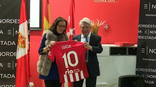 Visita institucional a la residencia del Atlético de Madrid en San Sebastián de los Reyes [upl. by Cronin856]