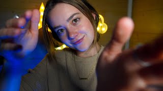 ASMR MEDITATION Relaxation For Falling Asleep Fast 💙 Hand Movements amp Whispers [upl. by Novelc]