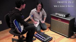 【MUSICLAND KEY】FRYETTE PS2 POWER STATION × Line 6 Helix [upl. by Annehcu]