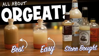 How to make Orgeat and Comparing to 4 Store Bought Brands [upl. by Ia210]