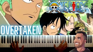 One Piece  Overtaken  Piano [upl. by Neeven]