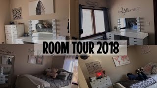 TWINS ROOM TOUR 2018   Asia amp Aubree [upl. by Ydaf]