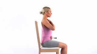 How to do Diaphragmatic breathing sitting [upl. by Peter]