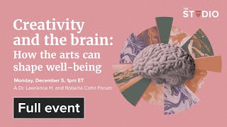 Creativity and the brain How the arts can shape wellbeing [upl. by Ehcnalb]