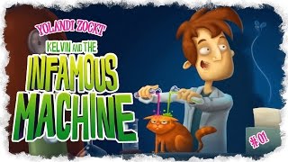 lets play KELVIN AND THE INFAMOUS MACHINE ♦ 01 ♦ Per Dusche durch die Zeit [upl. by Edas]