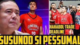 GINEBRA ISUSUNOD NA SI VON PESSUMAL  GINEBRA HAHABOL SA TRADE DEADLINE [upl. by Tingley]