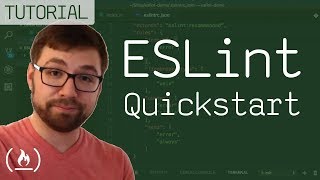 ESLint Quickstart  find errors automatically [upl. by Bithia]