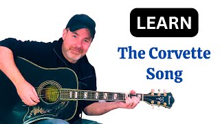 Learn How To play George Jones 2024 The Corvette Song  Vocal amp Acoustic Guitar [upl. by Homer]