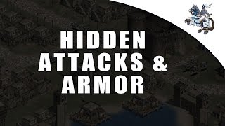 Hidden Attacks amp Armors  AoE2 Explained [upl. by Inal]