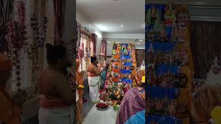 Todays Navarathiri Kolu Kalasa pooja at our saitemple [upl. by Allayne671]