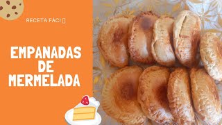 CÓMO HACER EMPANADAS DULCES DE FRESAS CRUJIENTES CON MERMELADA CASERA AL HORNO [upl. by Ys]