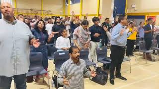 100th Day of Holy Spirit Revival🔥 Glorious start to impartation sessions in UK 🇬🇧 holyspiritrevival [upl. by Nerak]