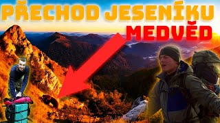 Přechod jeseníku POTKALI JSME MEDVĚDA vlog [upl. by Agueda]