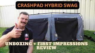 Crashpad Hybrid Swag Review  Unboxing amp First Impressions [upl. by Melosa]