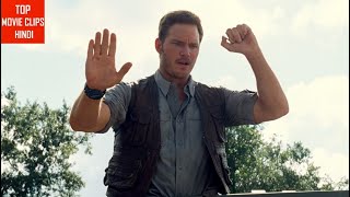 Jurassic World 2015 – Owen The Raptor Expert Scene Hindi 210 l TopMovieClips Hindi [upl. by Larcher]