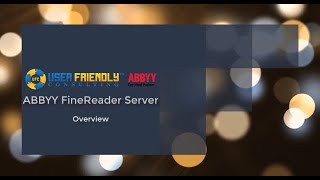 ABBYY FineReader Server Overview [upl. by Einnol]