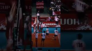 they call nishida airlines with ran nishida world best playertrending youtubeshorts volleyball [upl. by Ezmeralda746]