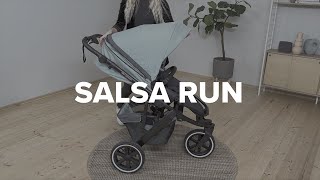 ABC Design Salsa Run Sportkinderwagen zum Laufen Joggen amp Skaten  Kollektion 2024 Funktion [upl. by Natassia]