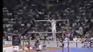 Nadia Comaneci  1976 Olympics EF  Uneven Bars [upl. by Otokam619]