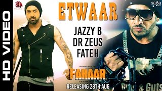 Etwaar  Jazzy B  Gippy Grewal  Dr Zeus  Fateh  New Punjabi Songs 2015  Faraar  Sagahits [upl. by Diraj680]