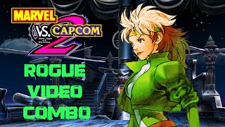 Marvel VS Capcom 2  Rogue Combo Video [upl. by Gershom]