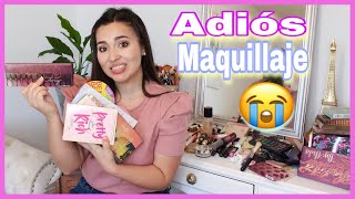 ADIOS A MI MAQUILLAJE 💄 DEPURACIÓN DE LABIALES EYESHADOW y MÁS [upl. by Blossom]