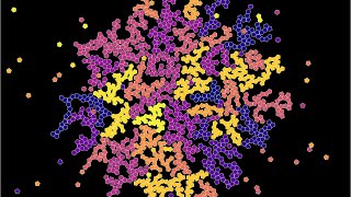 Growing quasicrystals from pentagons at higher temperature [upl. by Oribelle]