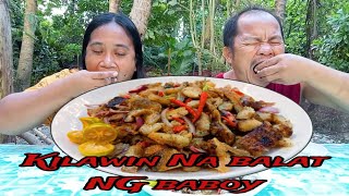 KILAWIN NA BALAT NG BABOY lutongbahayrecipe pinoyfood lutongbahayisthebest cooking food [upl. by Ainotahs]