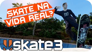 SKATE 3  Skate na Vida Real  68 TotalArmy [upl. by Ardnosal]