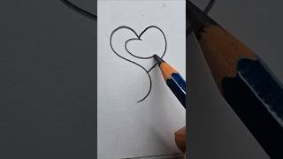 Rose drawing easy youtubeshorts art viralshorts [upl. by Worrad]