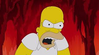 Homer Meets Marges Dad In HELL 🔥  The Simpsons [upl. by Alfonzo]