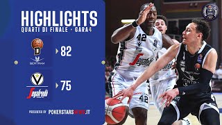 Bertram Derthona Tortona – Virtus Segafredo Bologna  Quarti di finale  Gara4 [upl. by Claiborne]