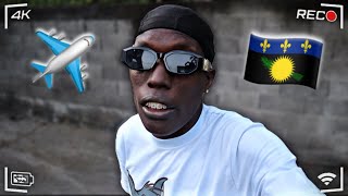 I Took A Trip To Guadeloupe ✈️🇬🇵 Meet Some Supporters  Tested New Food 🥘 It Was Lit 🔥 [upl. by Gere]