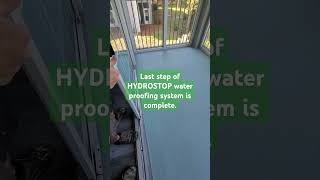 Water proofing with hydrostop guys 4 Final [upl. by Etirugram]