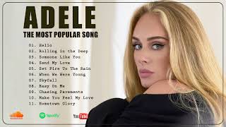 ADELE Best Playlist  ADELE Audio Tracks  ADELE Popular Playlist [upl. by Nav70]