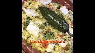 Sopa de Calabacitas con Elote [upl. by Graniela]